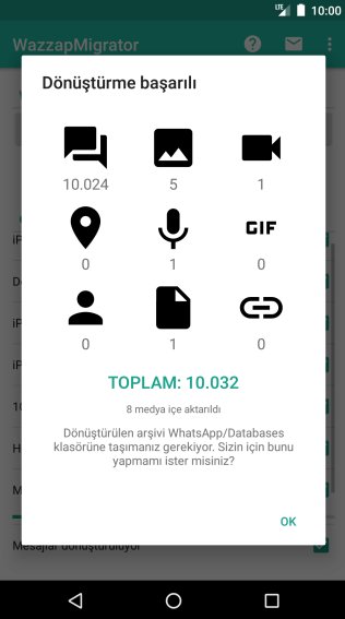 wazzapmigrator ile whatsapp mesajlarını başka telefona yönlendirme